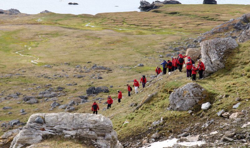 Tourists flock to the Arctic to see the icy region but they only go to some places.