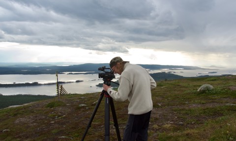 Nominated Blue Landscape Sky Beautiful Nature Outdoor Scenic Travel View Background Mountain Arjeplog T20 Prv2zn