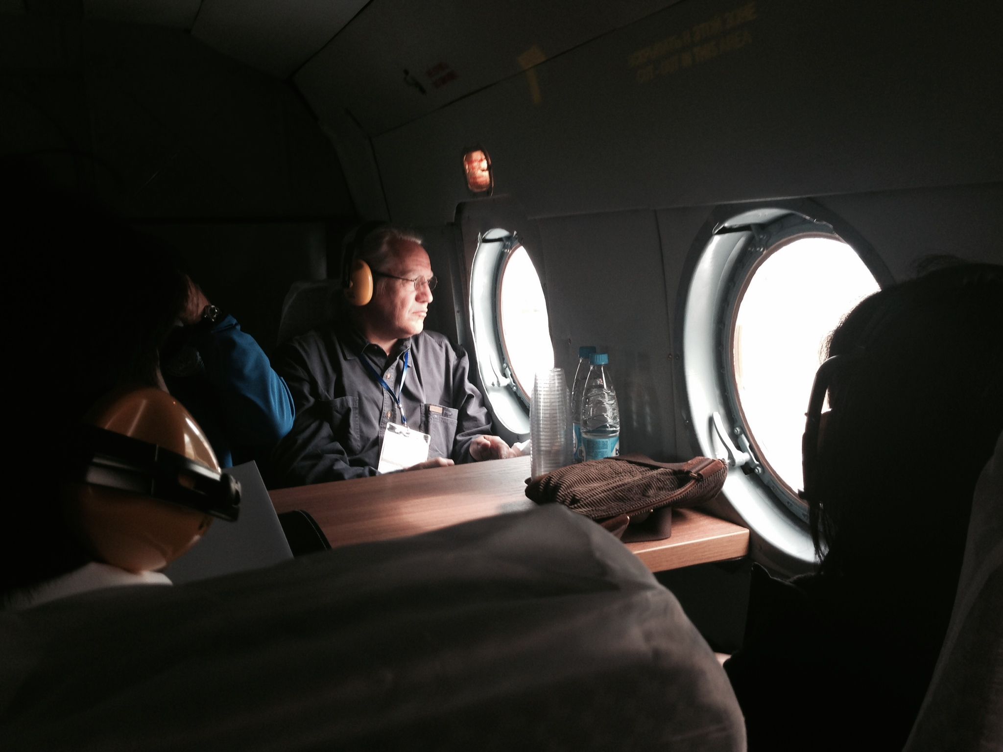 Lars on his way to Varandey oil terminal