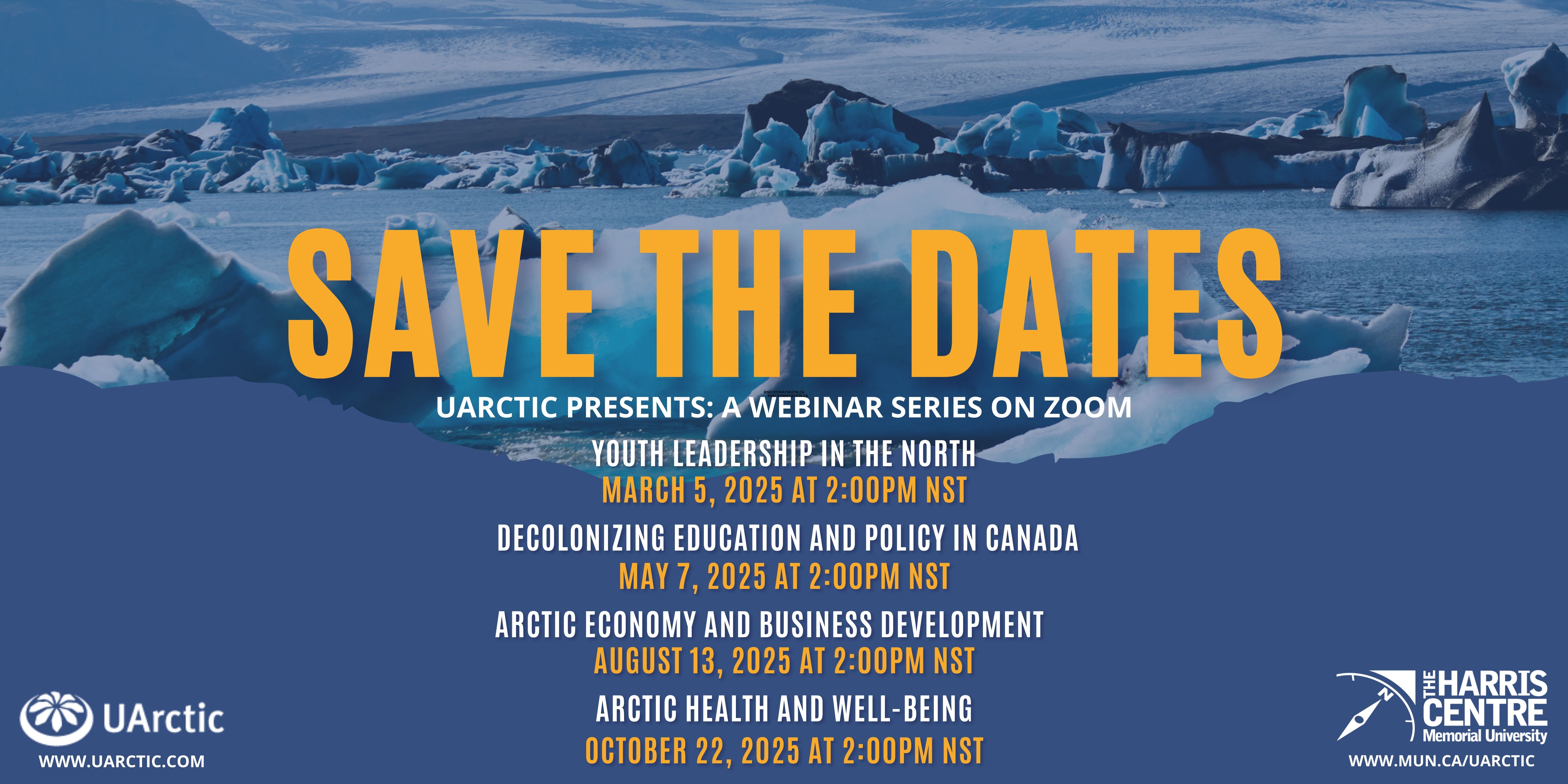 Uarctic Webinar Series 2025 Banner ALL