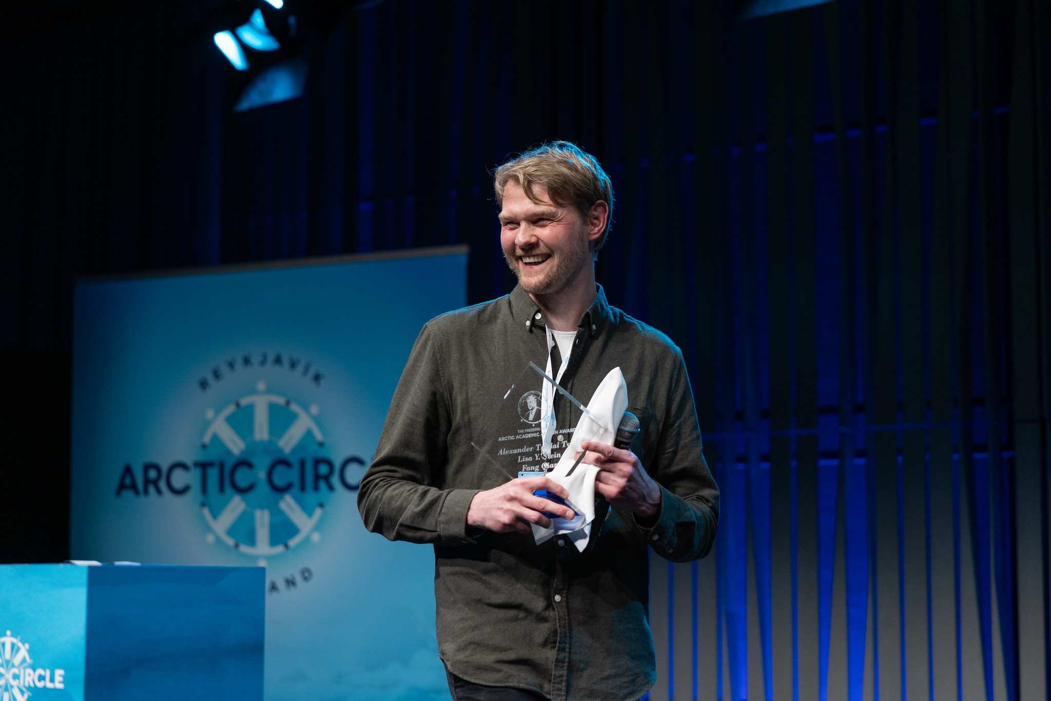 Alexander Tosdal Tveit At 2024 FP Award Ceremony