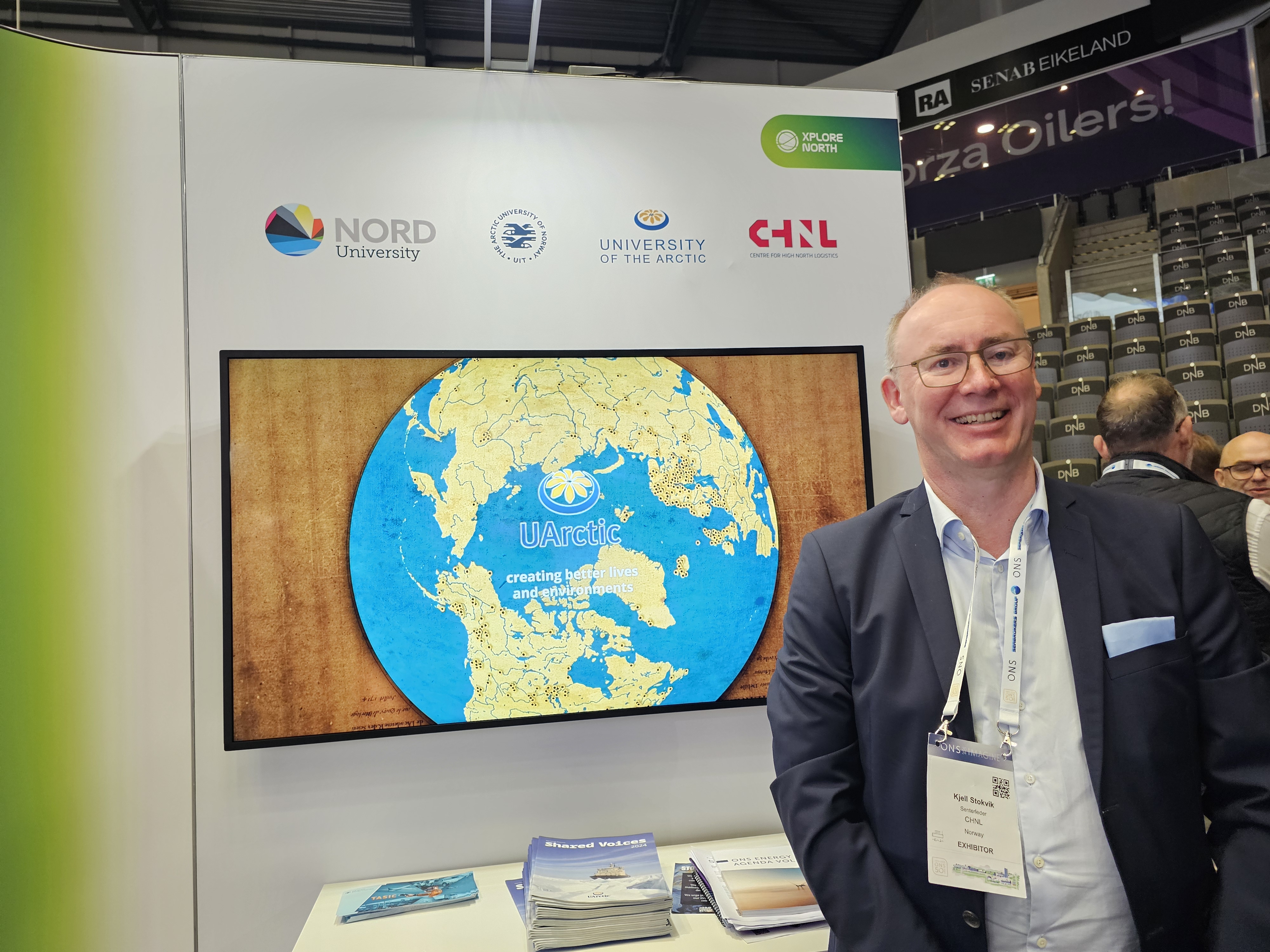 Kjell Stokvik, Lead of the Thematic Network on Arctic Transport and Logistics