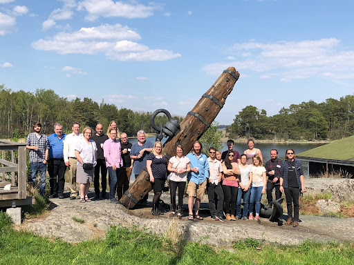 Group photo from the 2018 Tvärminne Symposium on Polar Microbes

