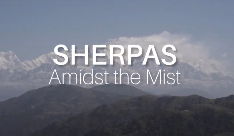 Sherpas Amidst The Mist