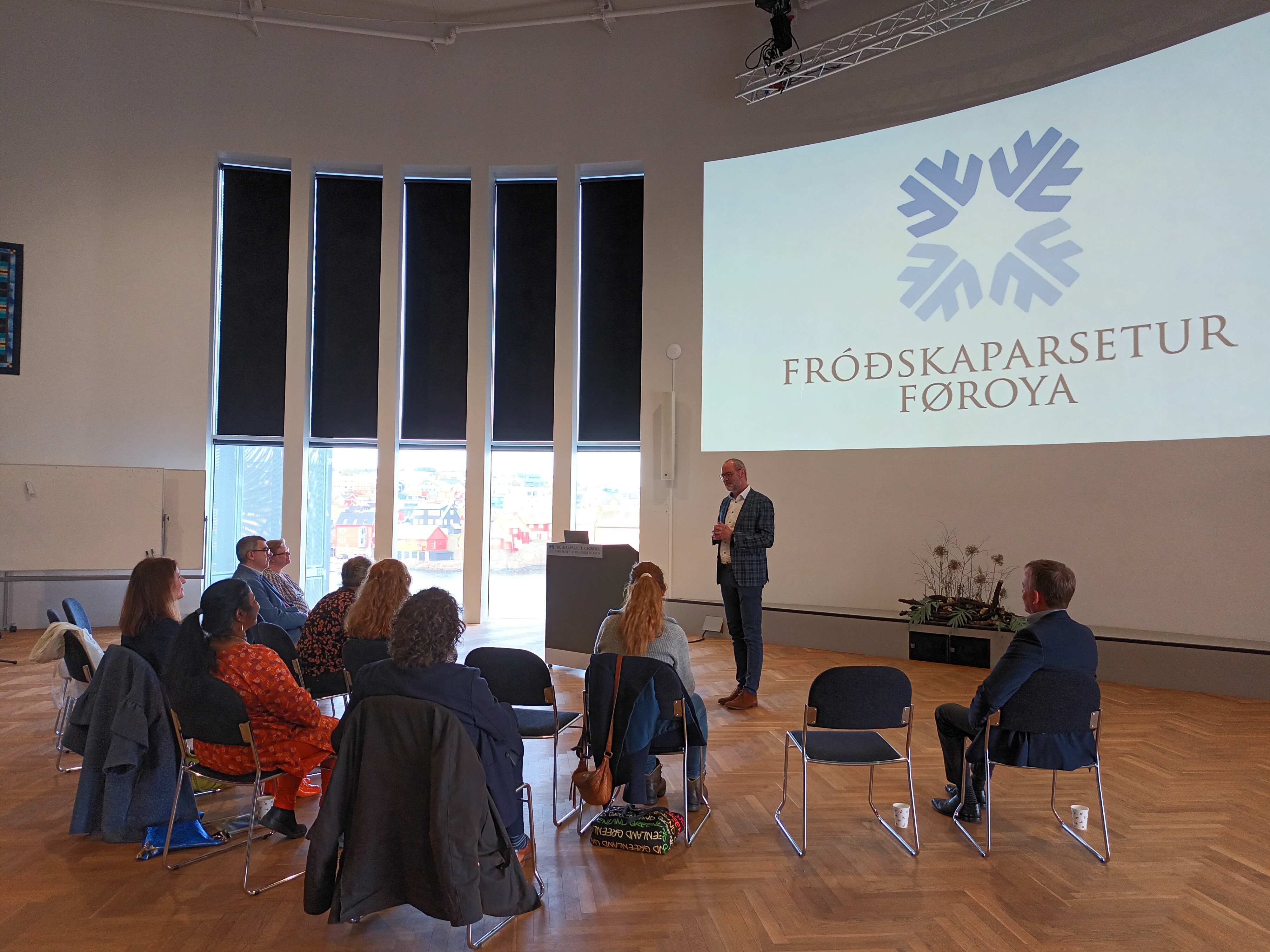 Networking event at the University of the Faroe Island