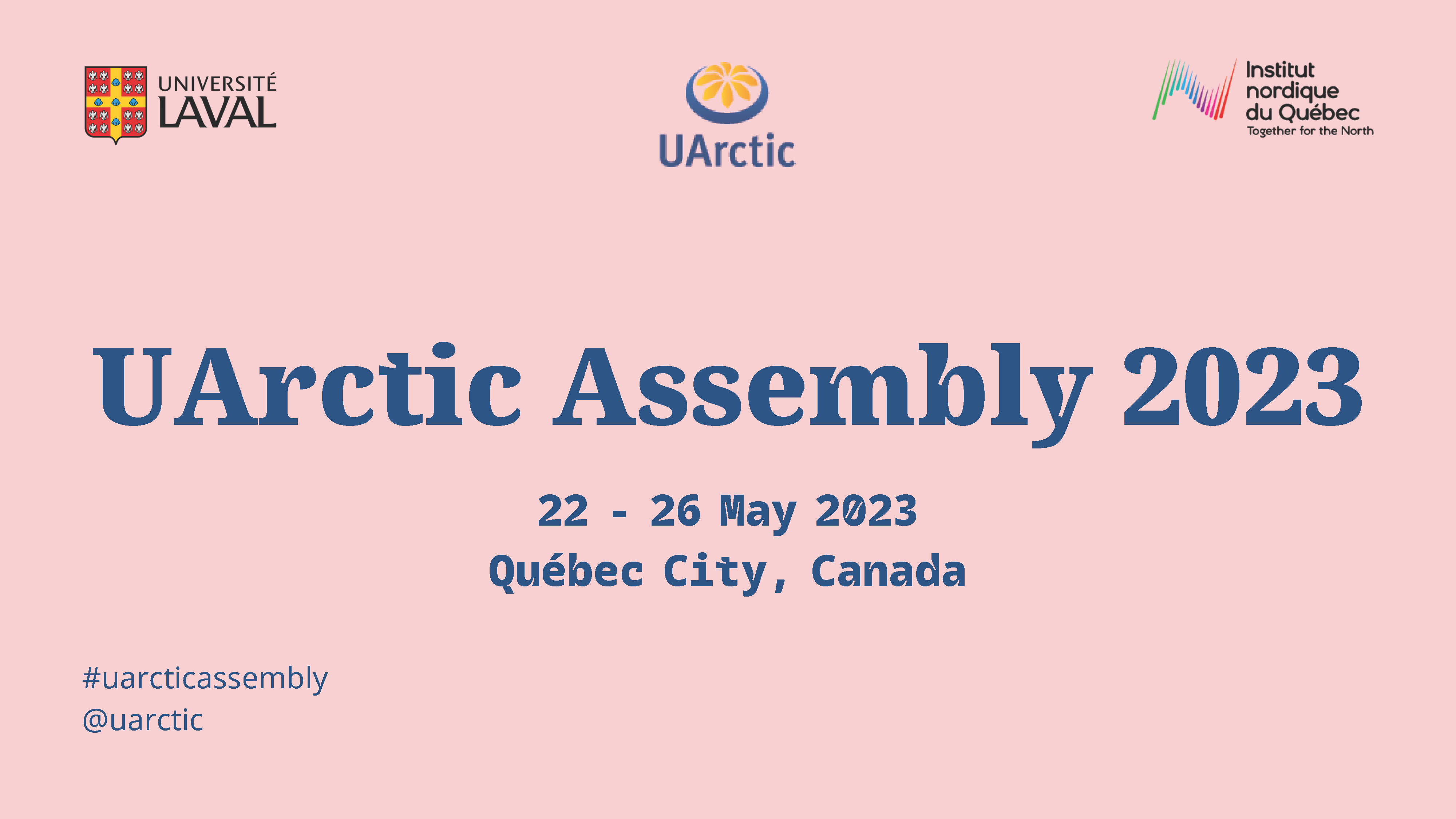 Uarctic Assembly 2023 Background Slide