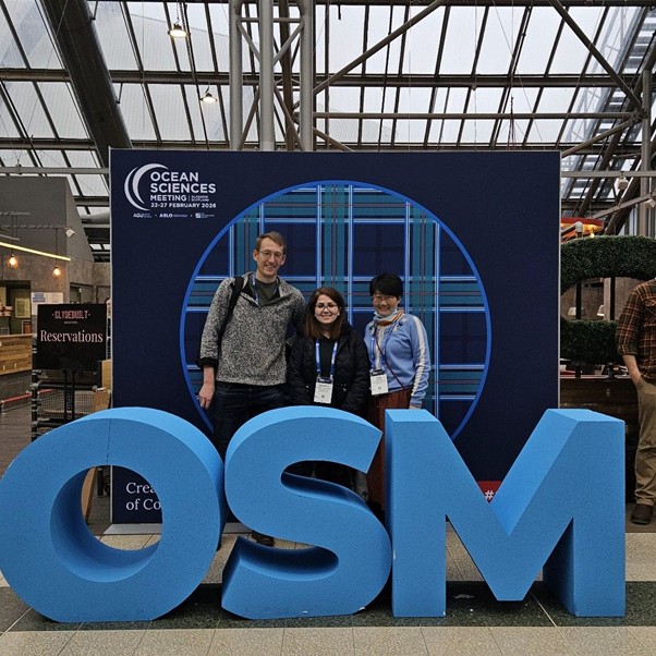 Left to right: James Kershaw (Opportunity Green), Bahareh Kamranzad (University of Strathclyde/UArctic), Tian Tian (Danish Meteorological Institute).